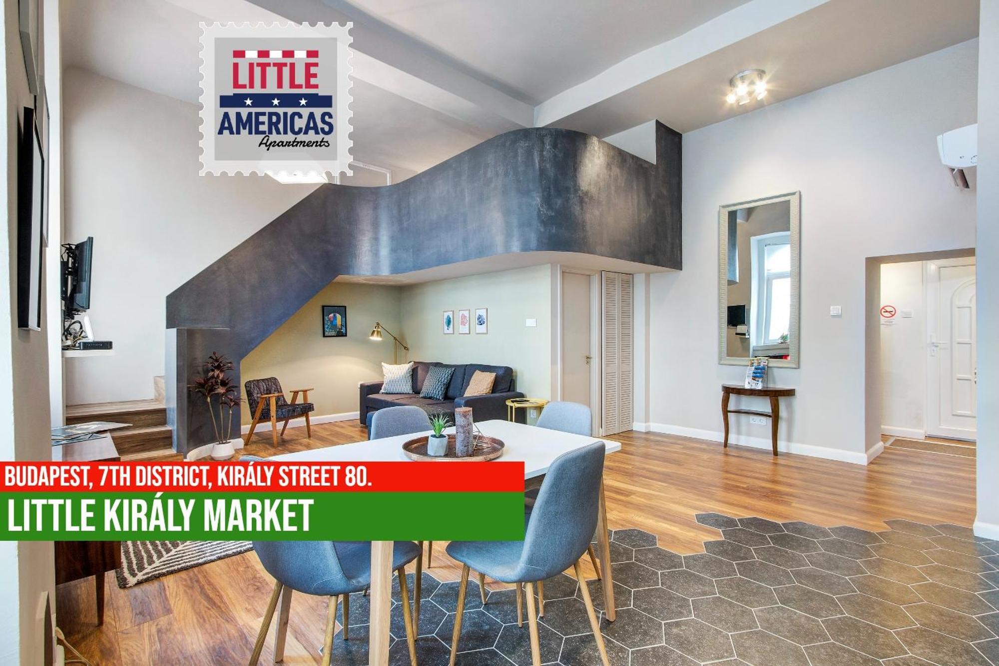 Little Americas Kiraly Street Apartments Budapest Eksteriør billede