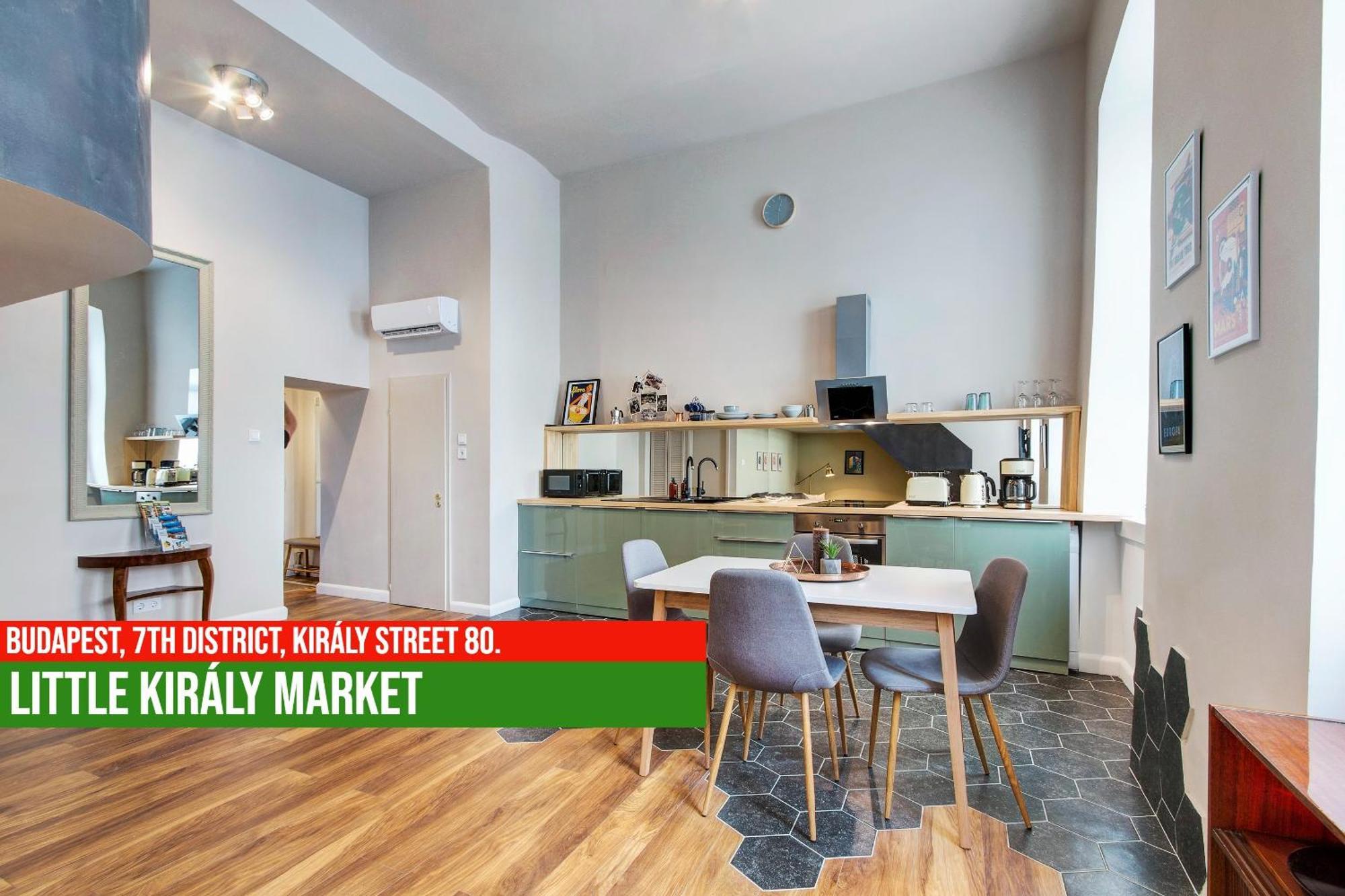 Little Americas Kiraly Street Apartments Budapest Eksteriør billede